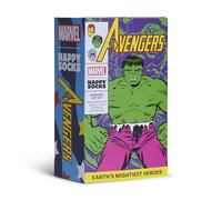 Happy Socks Collaboration exclusive Marvel™ Avengers -Coffrets cadeaux pour hommes et femmes (FR/ES, Numérique, 41, 46, Taille normale, Taille normale, Marvel™ Avengers, coffret cadeau 3 pièces)