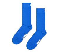 Happy Socks Collection de Chaussettes Unies Crew - Fabriqué en coton biologique durable - 1-Pack