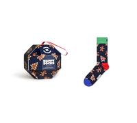 Happy Socks Gingerbread Cookiess Gift Box Half Socks EU 41-46