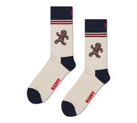 Happy Socks Happy Gingerbread Sock Chaussettes, Beige, 54-58 Mixte