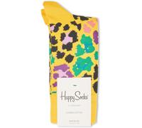 Happy Socks Happy Multi Leoprd Sk 99 Jaune 4-7(36-40) Unisex