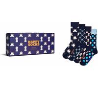 Happy Socks Happy Socks Blue Coffee Socks Gift Set 4 Pack