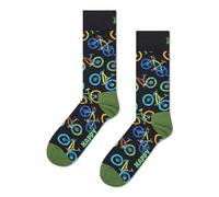 Happy Socks Happy Socks Chaussettes de VTT Unisexe, Noir, 48-52