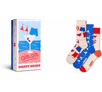 Happy Socks Happy Socks White Cin Cin Socks 3 Pack