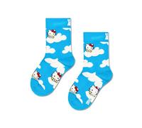 Happy Socks Hello Kitty Chaussettes en coton colorées pour enfants (taille 0-7 ans), Kids Hello Kitty Cloudy, 7-9 ans