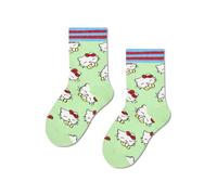 Happy Socks Hello Kitty Chaussettes en coton colorées pour enfants (taille 0-7 ans), Kids Hello Kitty Smiles, 4-6 ans