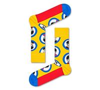 Happy Socks Homme et Femme Beatles 50th Anniversaire Visages Cotton Chaussettes Paquet de 1 Jaune 36-40