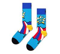 Happy Socks Super Dad Sock Chaussettes, Multicolore (Multicolore 630), 7/10/2019 (Taille Fabricant: 41-46) Homme
