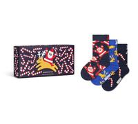 Happy Socks Kids 3-pack Santa And His Helper Gift Set Chaussettes Mixte (lot de 3)