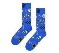 Happy Socks Libra Chaussettes Balance Taille 36-40, Multicolore, Mixte