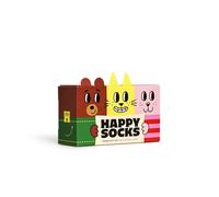 Happy Socks Chaussettes 'Animal Box' mélange de couleurs, Taille 33-35