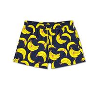 Happy Socks Maillot de bain Banana pour homme - Coloré - Attire les regards sur la plage, Bleu foncé/bleu marine (6500), S
