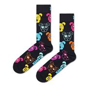 Happy Socks Chaussettes hautes et mi-bas Dog mixte noir Taille 36-40