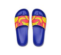 Happy Socks Mule 'Banana' bleu, Taille 40,5