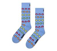 Happy Socks Mushroom Stripe Sock Chaussettes, Bleu, 48-52 Mixte