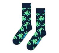 Happy Socks Octopus Sock Chaussettes, Bleu Marine, 54-58 Mixte