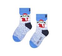 Happy Socks Star Wars 2-Pack Kids Little Helper Gift Set Chaussettes, Bleu, 0-12 Mois (Lot de 2) Mixte bébé