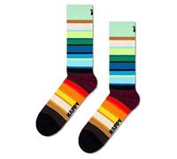 Happy Socks Stripe Sock Chaussettes, Green, 36-40 Homme