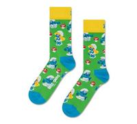 Happy Socks The Smurfs Mushroom Field Sock Les Schtroumpfs Champignons Champignons Champignons Champignons