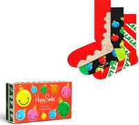 Happy Socks Time for Holiday 3-Pack Gift Box Multicolore - Taille 41-46