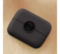 Happy Soul Chauffe-mains magnétique rechargeable, chaleur 10 W, 3000 mAh chacun, chauffe-poche portable pour golf, camping et utilisation en extérieur (noir)