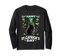 Happy St Catricks Day Cat St Patricks Day Lucky Charm Cats Manche Longue