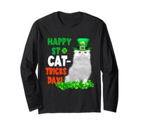 Happy St Catricks Day Cat St Patricks Day Lucky Charm Cats Manche Longue