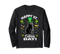 Happy St Catricks Day Cat St Patricks Day Lucky Charm Cats Manche Longue