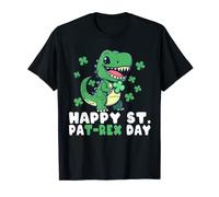Happy St PaT-Rex Dinosaur Saint Patrick's Day For Boys Girls T-Shirt