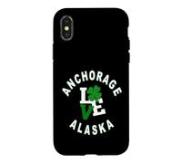 Happy St Patrick, Anchorage, Alaska Coque pour iPhone X/XS