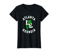 Happy St Patrick, Atlanta, Georgia T-Shirt Graphique avec Valeur