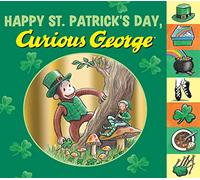 Happy St. Patrick's Day, Curious George tabbed board book
