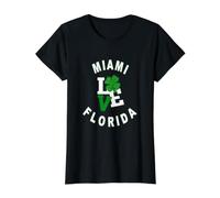 Happy St. Patricks Day, Miami, Floride T-Shirt Graphique avec Valeur