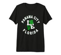 Happy St. Patricks Day, Panama City, Floride T-Shirt Haut de Gamme