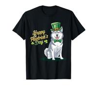 Happy St. Pawtrick's Day - Patte de la Saint-Patrick Husky T-Shirt