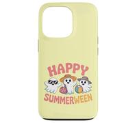 Happy Summerween Fantômes Mignons drôles Halloween été Coque pour iPhone 13 Pro