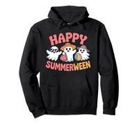 Happy Summerween Fantômes Mignons drôles Halloween été Sweat à Capuche