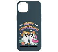 Happy Summerween Funny Ghosts Mashup Halloween Summer Mashup Coque pour iPhone 14 Plus