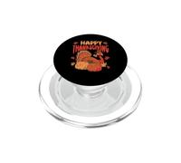 Happy Thanksgiving Automne Automne Turquie Day Family Dinner PopSockets PopGrip pour MagSafe