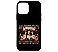 Happy Thanksgiving Oies Automne Harvest Fan Coque pour iPhone 12 Mini