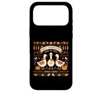 Happy Thanksgiving Oies Automne Harvest Fan Coque pour iPhone 17 Pro Max