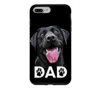 Happy The Lab Father Black Labrador Retriever Dad Dog Dad Coque pour iPhone 7 Plus/8 Plus
