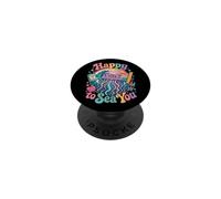 Happy to Sea You Mignonne Méduse Océan Enseignant Rentrée Scolaire PopSockets PopGrip Adhésif