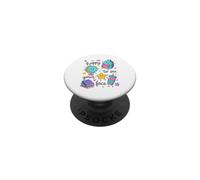 Happy to See Your Face Crayon de Bienvenue à l'école PopSockets PopGrip Adhésif