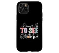 Happy To See Your Face Rentrée scolaire enseignant hommes femmes enfants Coque pour iPhone 11 Pro