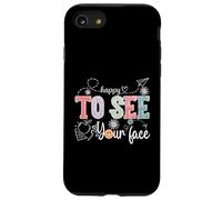 Happy To See Your Face Rentrée scolaire enseignant hommes femmes enfants Coque pour iPhone SE (2020) / 7 / 8