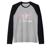 Happy To See Your Face Rentrée scolaire enseignant hommes femmes enfants Manche Raglan