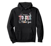 Happy To See Your Face Rentrée scolaire enseignant hommes femmes enfants Sweat à Capuche