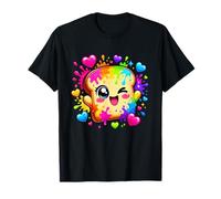 Happy Toast coloré avec des cœurs pour Les Enfants T-Shirt