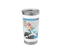 Happy Toaster Gelée au beurre d'arachide Kawaii Vaporwave Gobelet isotherme en acier inoxydable double paroi